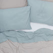 Essential Percale Pillowcases, Set of 2 - Sky