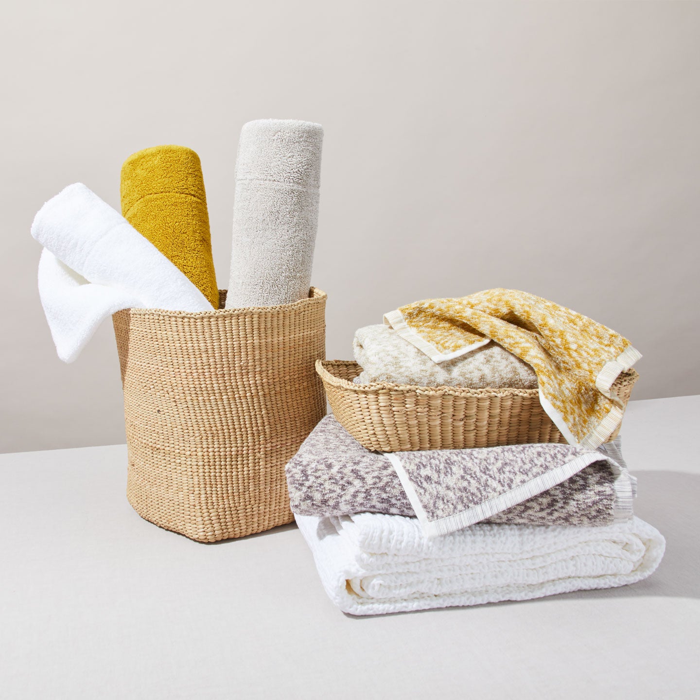 Simple Terry Bath Mat - White