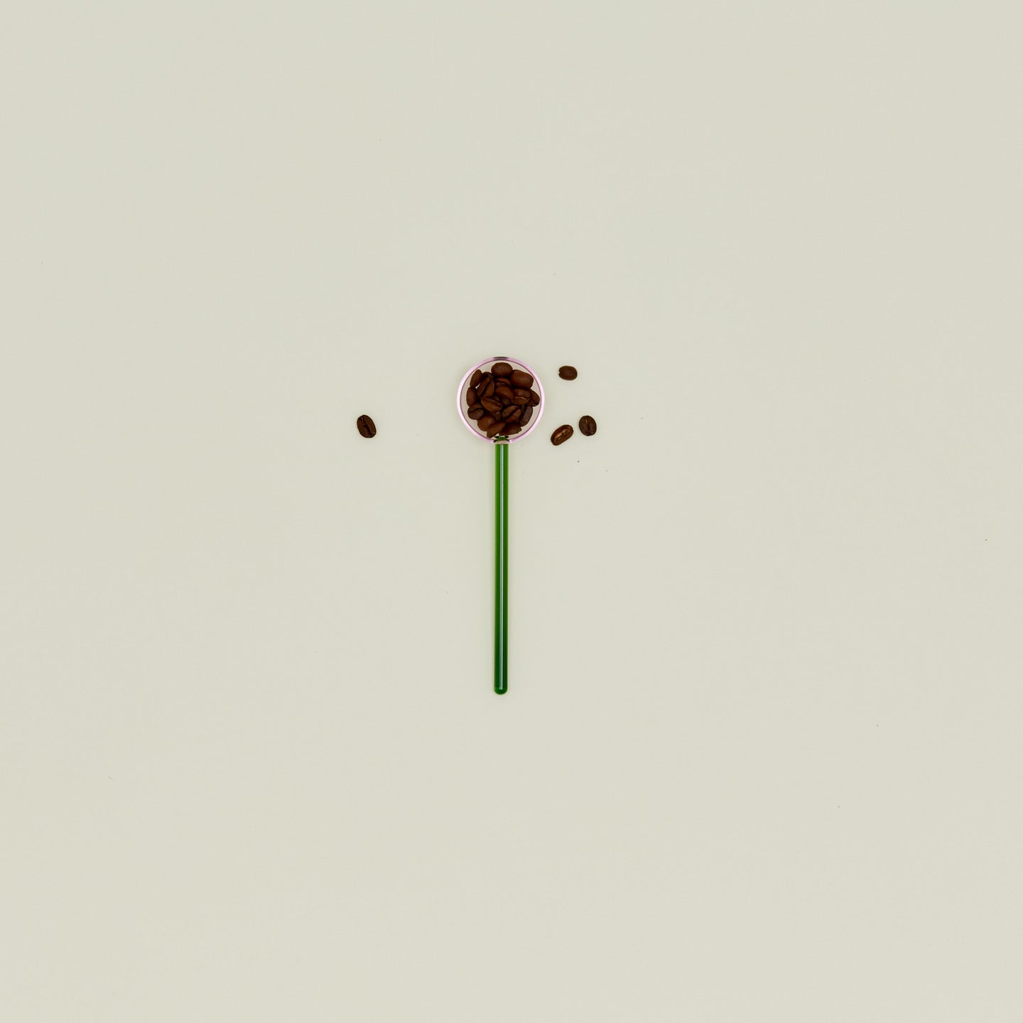 Duo Tone Spoon - Green/Pink
