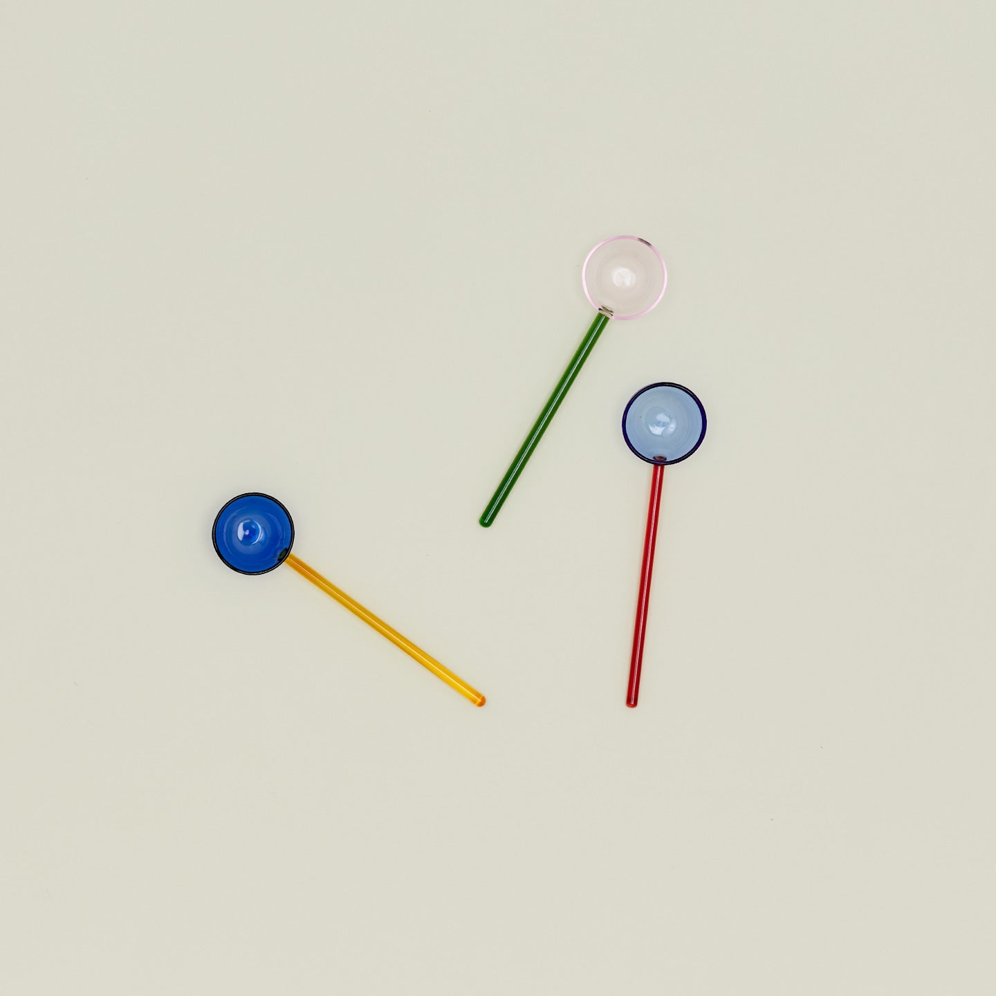 Duo Tone Spoon - Green/Pink