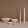 Essential Footed Bowl Decor Bundle - Ivory