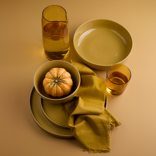Monochromatic Essential Tabletop Bundle - Mustard