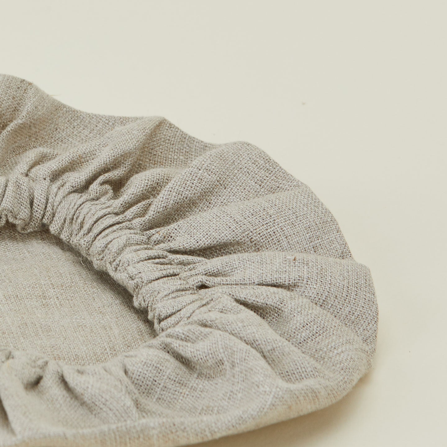 Linen Bowl Cover, Set of 3 - Natural