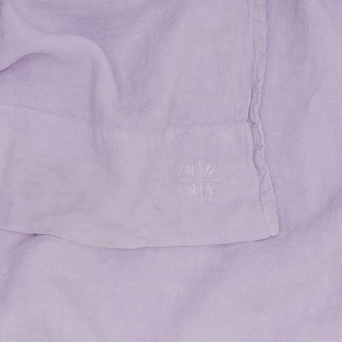 Simple Linen Flat Sheet - Lilac