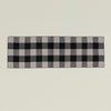 Simple Plaid Runner - Light Grey/Black