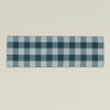Simple Plaid Runner - Sky/Peacock