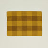 Simple Plaid Rug - Mustard/Bronze