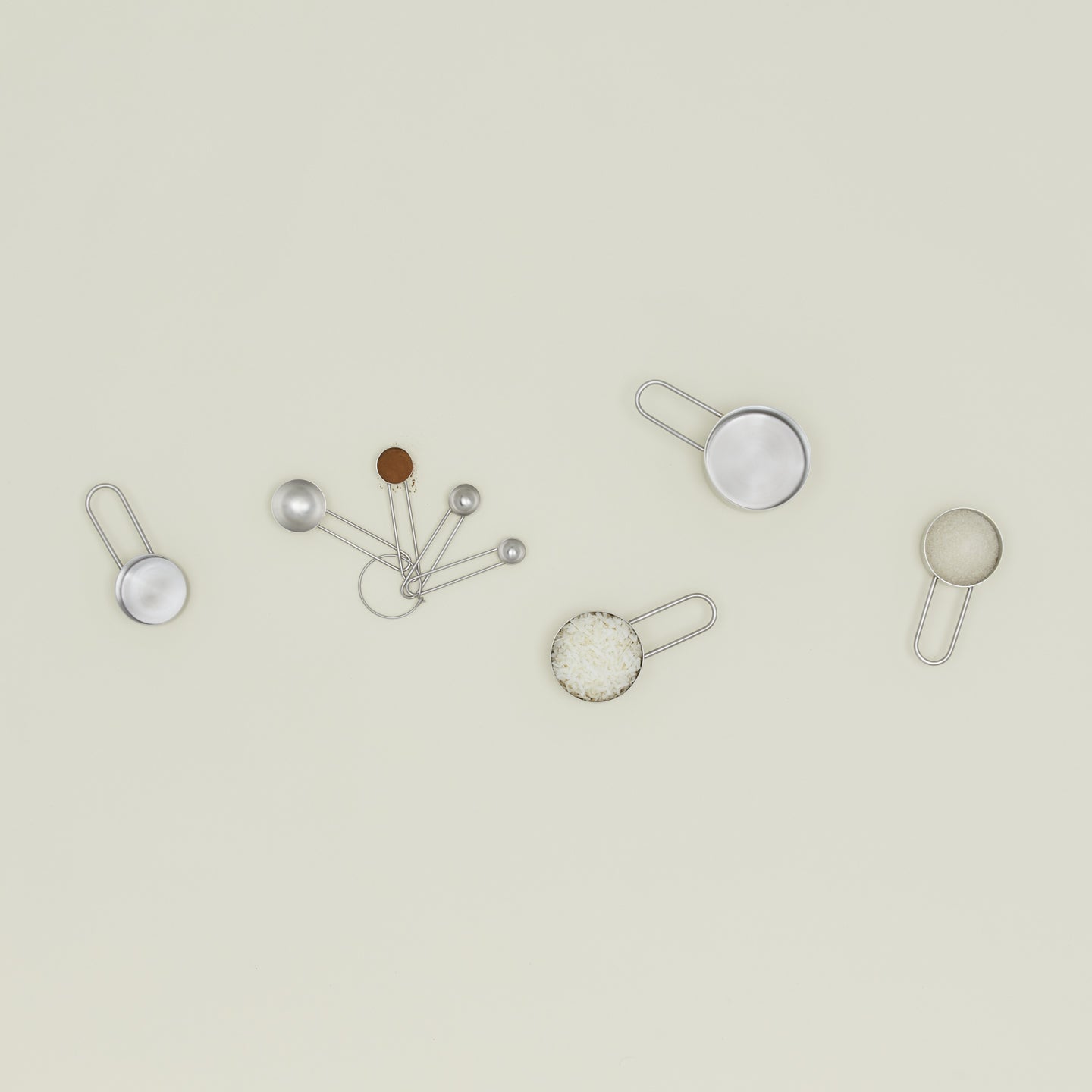 Simple Measuring Set - Silver