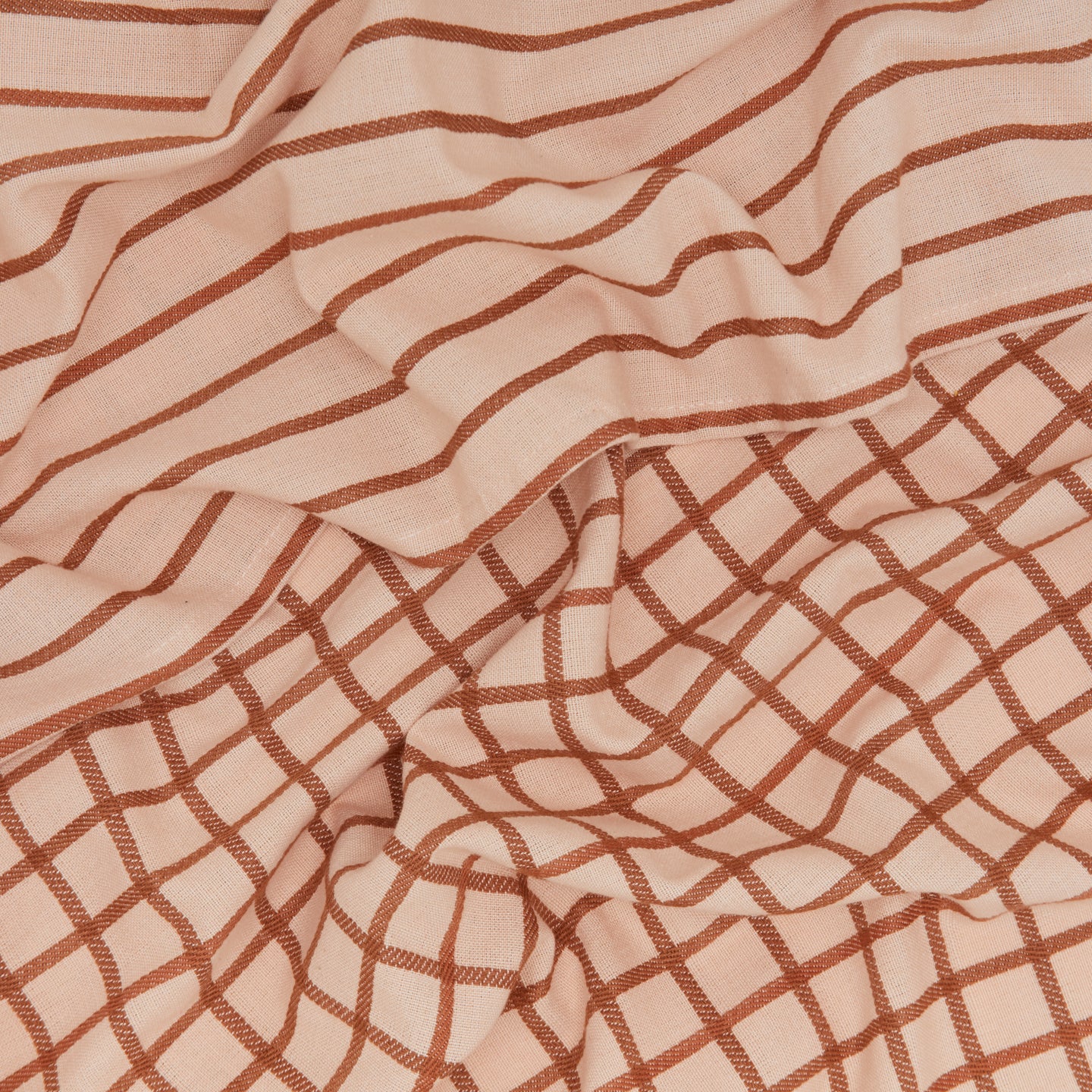 Essential Yarn Dyed Dish Towel, Set of 2 - Blush + Terracotta