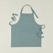 Essential Check Apron - Sky/Peacock