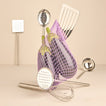 Simple metal utensils in silver
