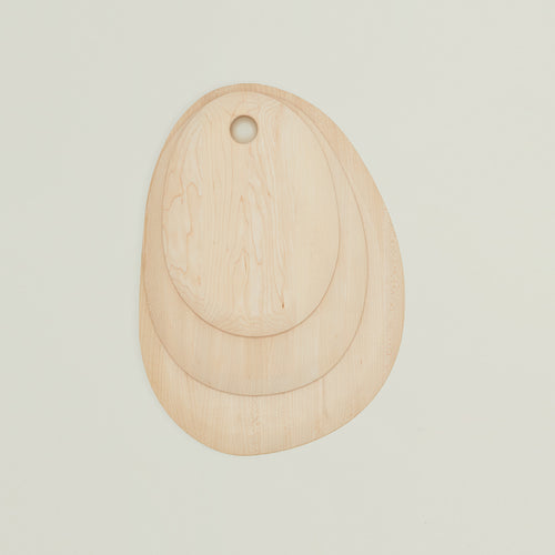 Pebble Cutting Board - Maple