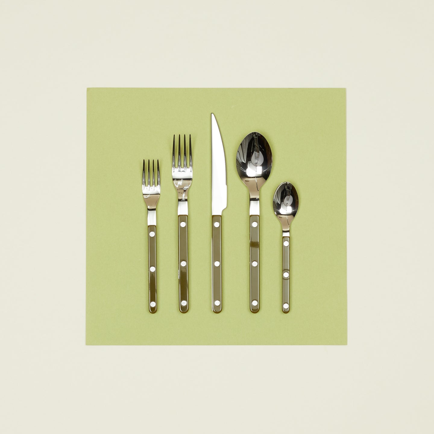 Bistrot Flatware - Forest Green
