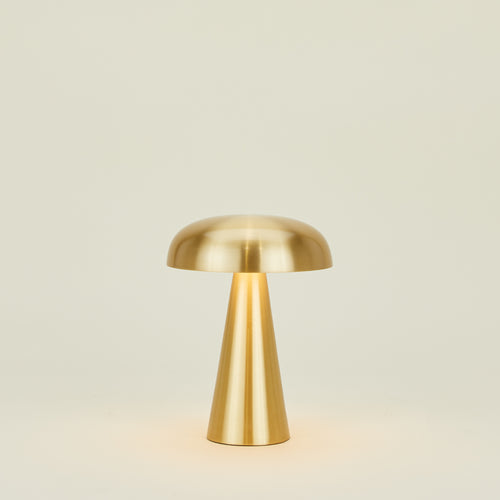 Como portable lamp in brass