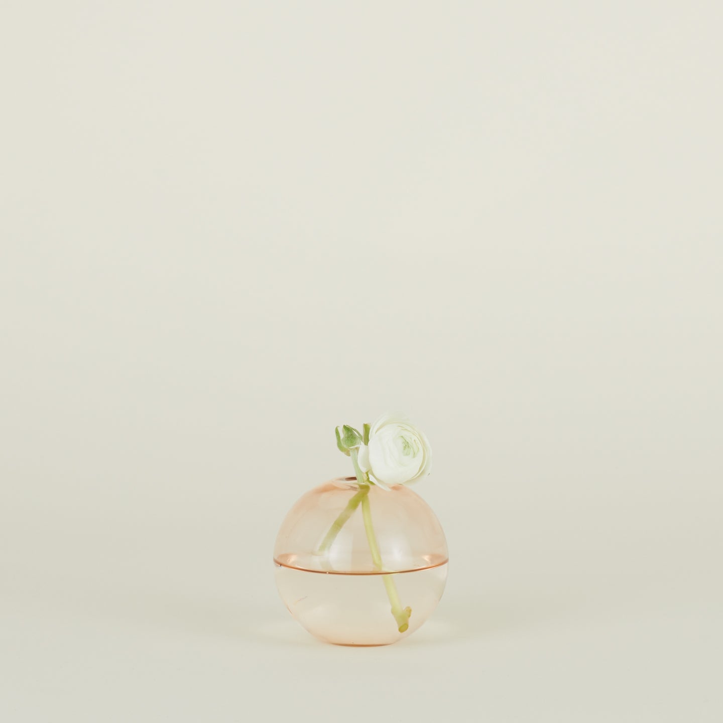Small aurora sphere vase with florals