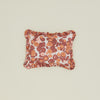 Marbled Cotton Ruffled Pillow Cover - Warm Marble