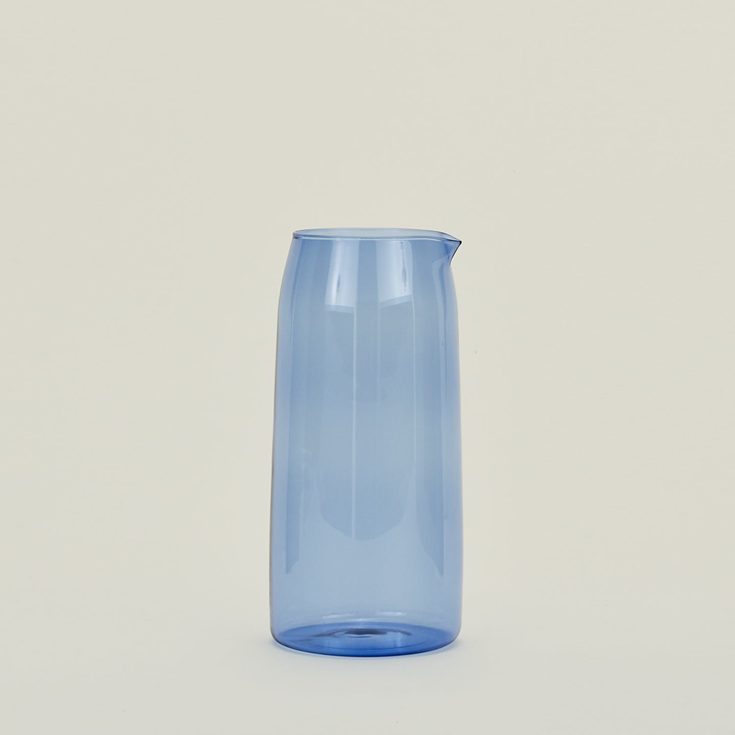Essential Glassware Pitcher in Blue.