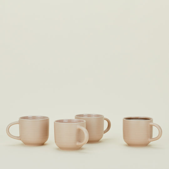 Essential Mug, Set of 4 - Blush