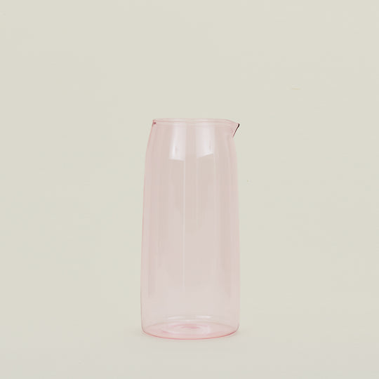 Essential Glassware Pitcher - Blush