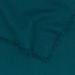 Close up of Essential cotton tablecloth in Peacock.