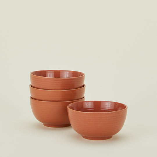 Essential Large Bowl, Set of 4 - Terracotta