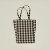 Essential Gingham Tote - Light Grey/Black