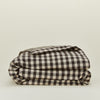 Essential Gingham Duvet - Light Grey/Black