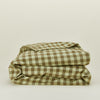 Essential Gingham Duvet - Sage/Olive