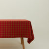 Essential Gingham Tablecloth - Red/Terracotta