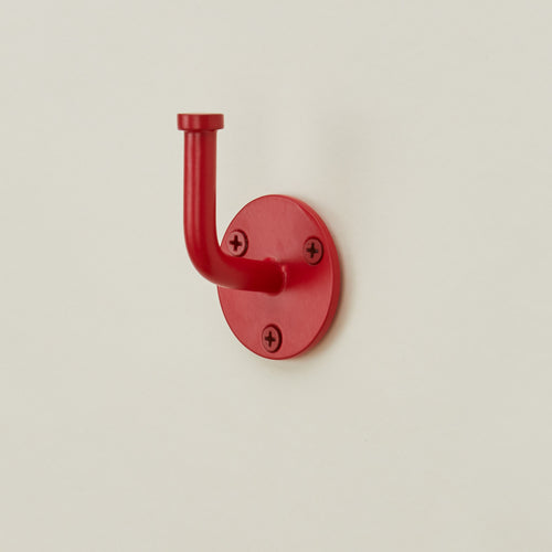 Essential hook in red