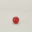 Large sphere knob in red