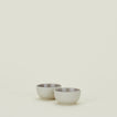 Two Essential Extra Small Bowls in Light Grey.
