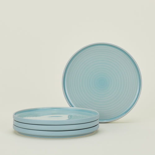 Four Essential Salad Plates in Sky.