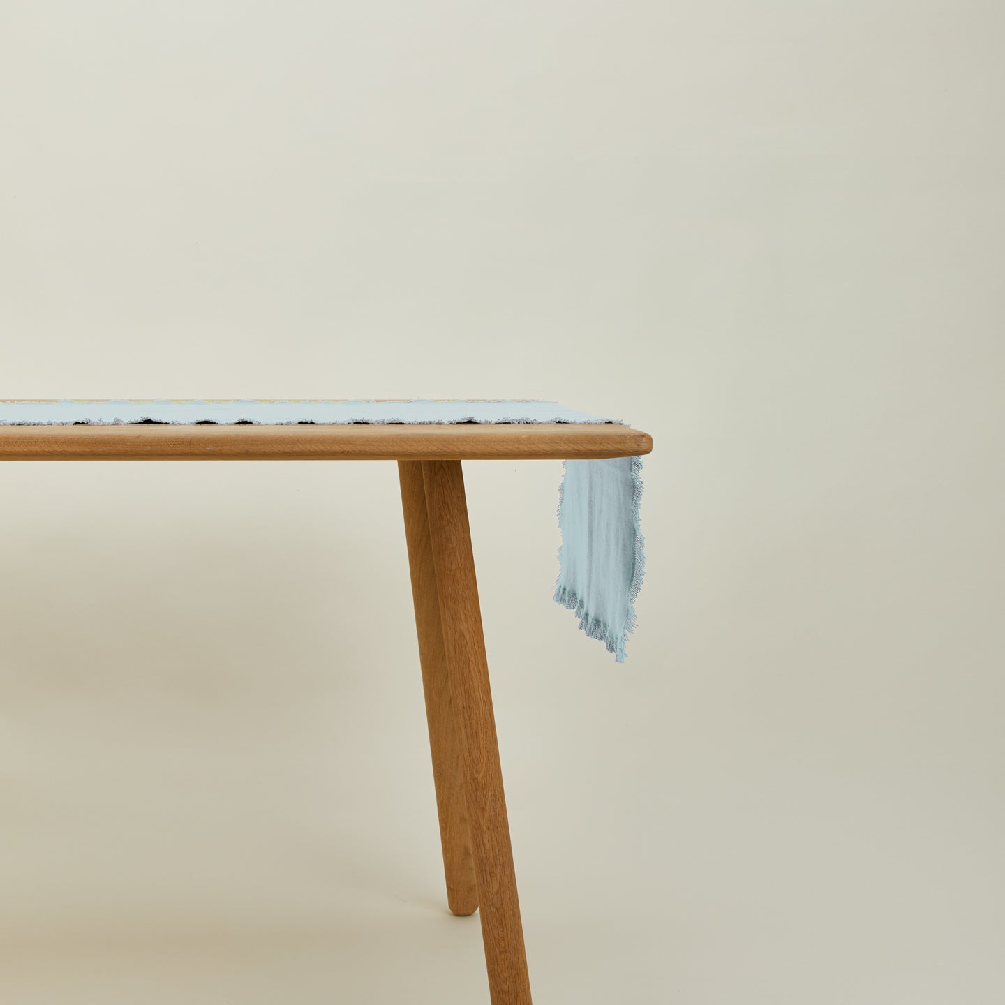 Essential Table Runner in sky on table