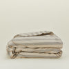 Essential Striped Duvet - Light Grey/Dark Grey