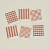 Essential Swedish Dishcloth, Set of 6 - Blush/Terracotta