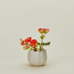 Floral Society flower frog vase in small with florals