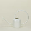 Floral Society watering can in white