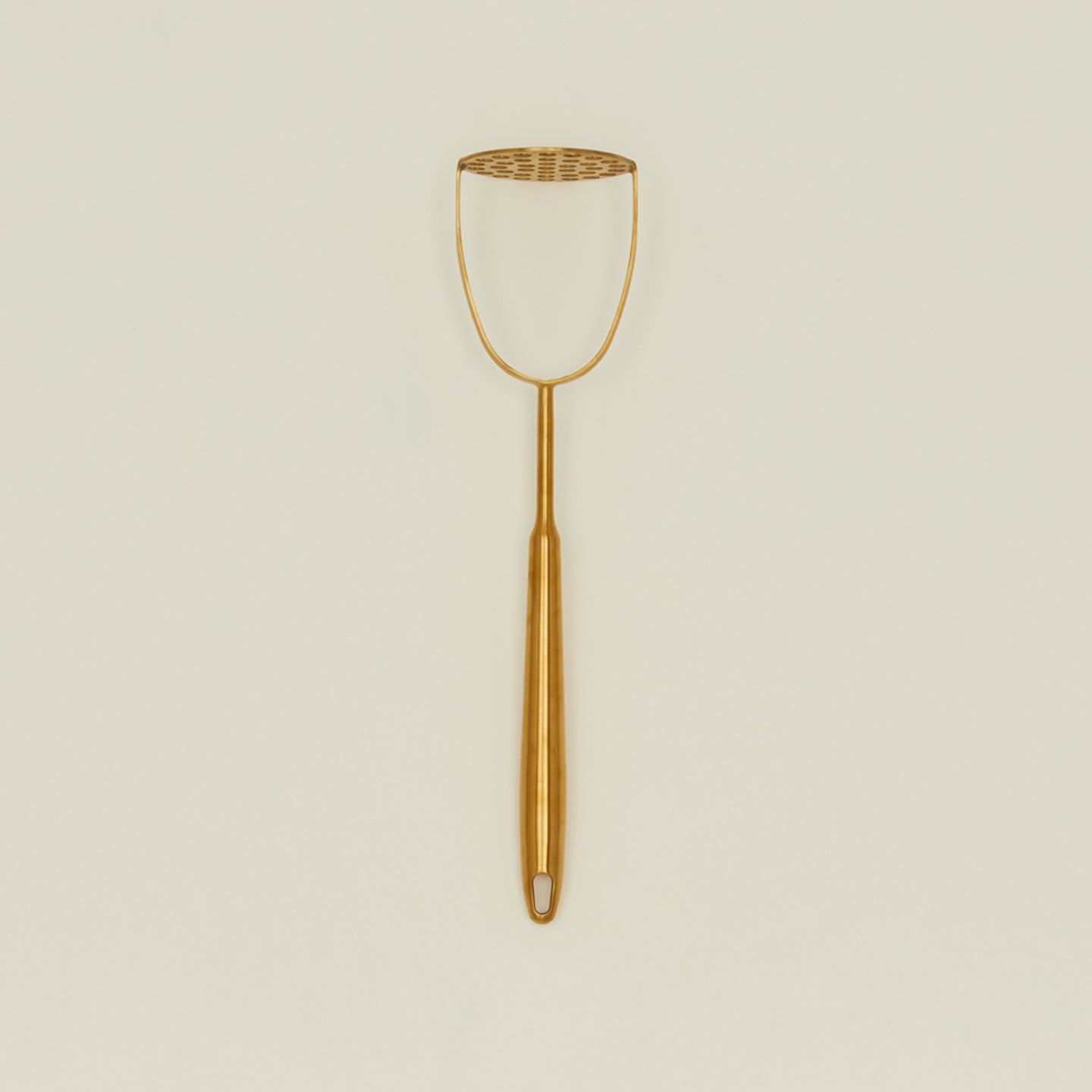 Brass potato masher