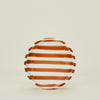 Striped Mini Plate - Brown