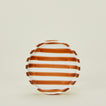 Fodory brown striped salad plate