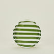 Fodory olive striped salad plate