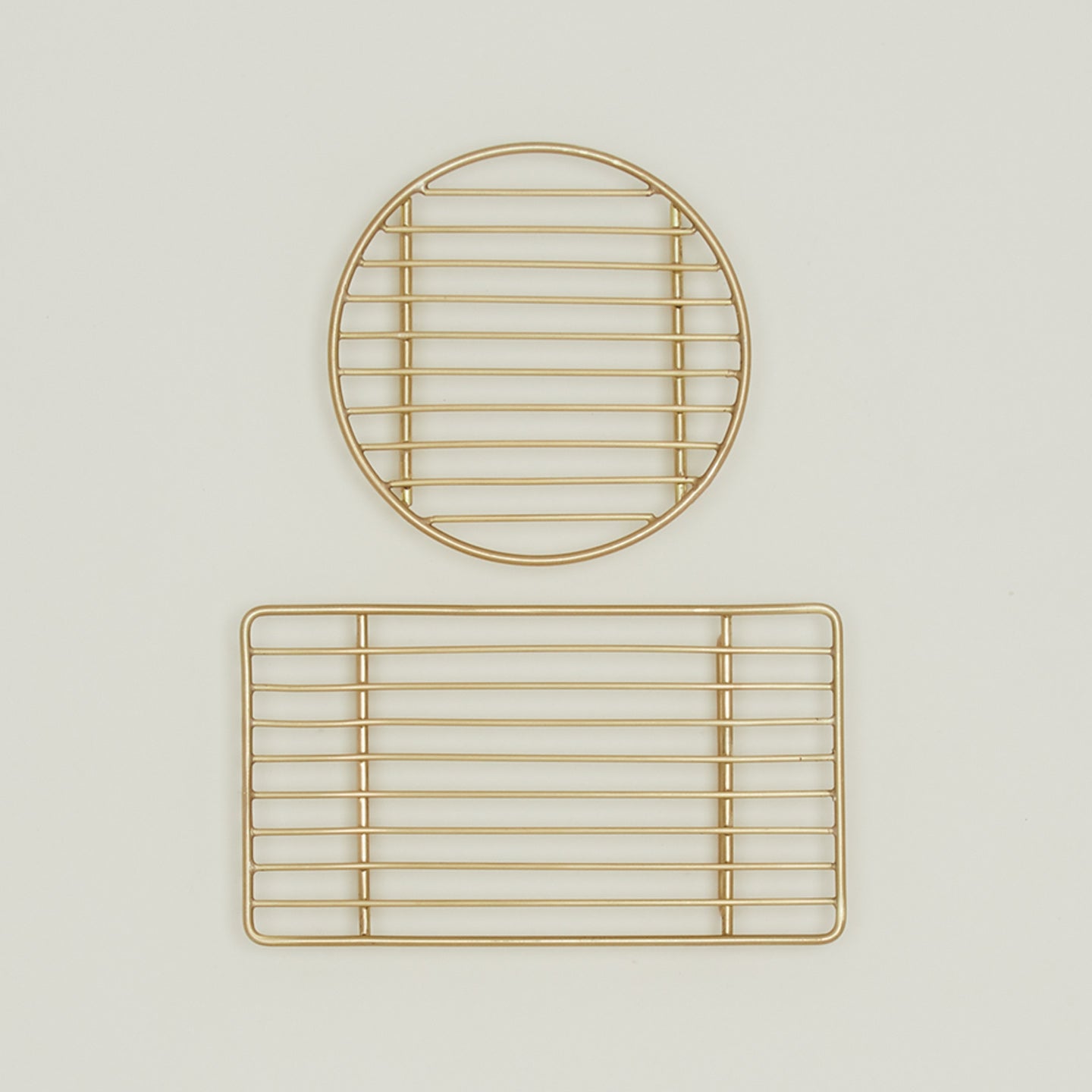 Fog Linen Brass Wire Racks