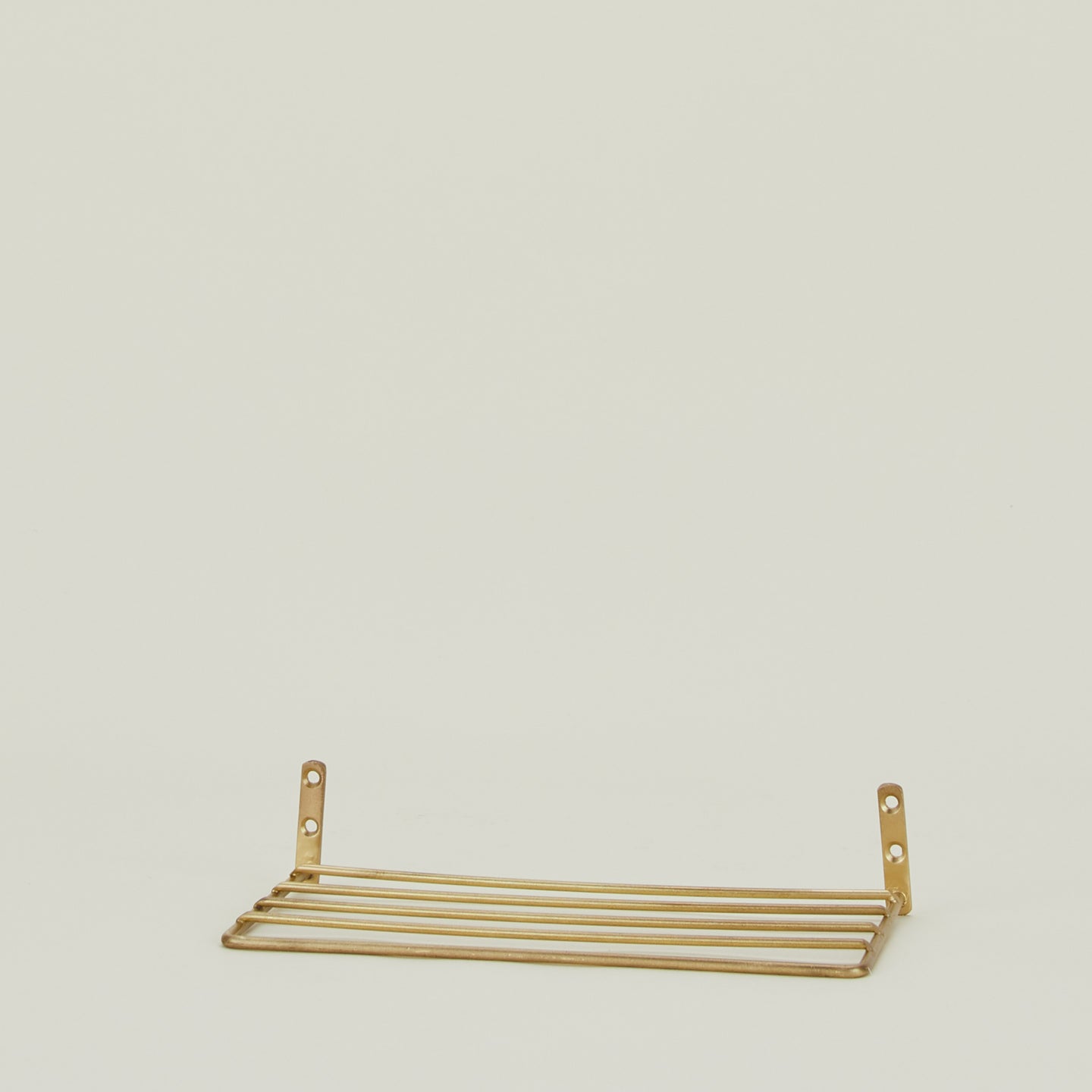 Fog Linen Brass shelf 