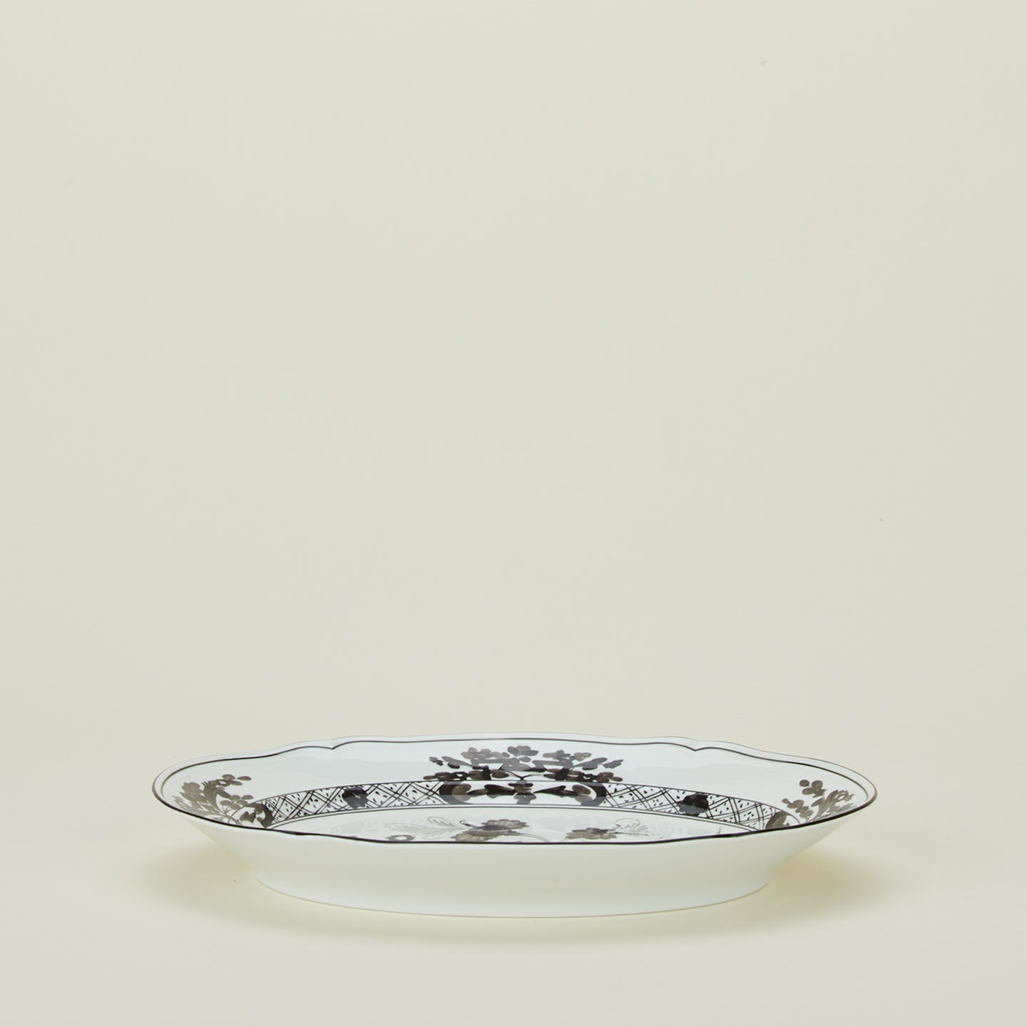 Ginori oval platter in albus