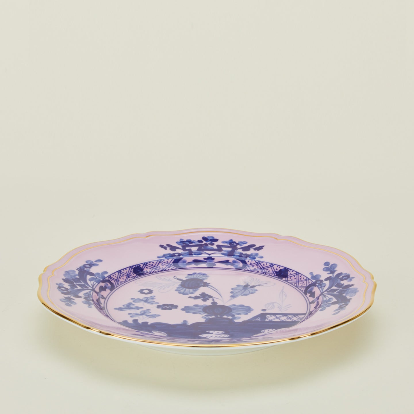 Ginori dinner plate in azalea
