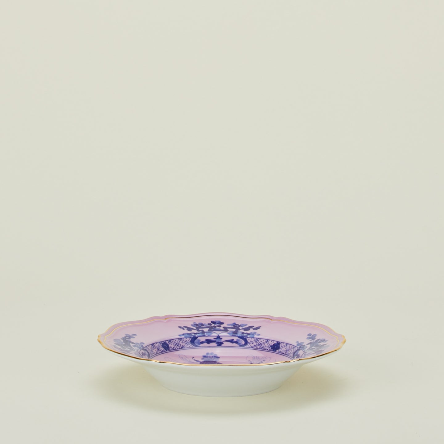 Ginori soup plate in azalea