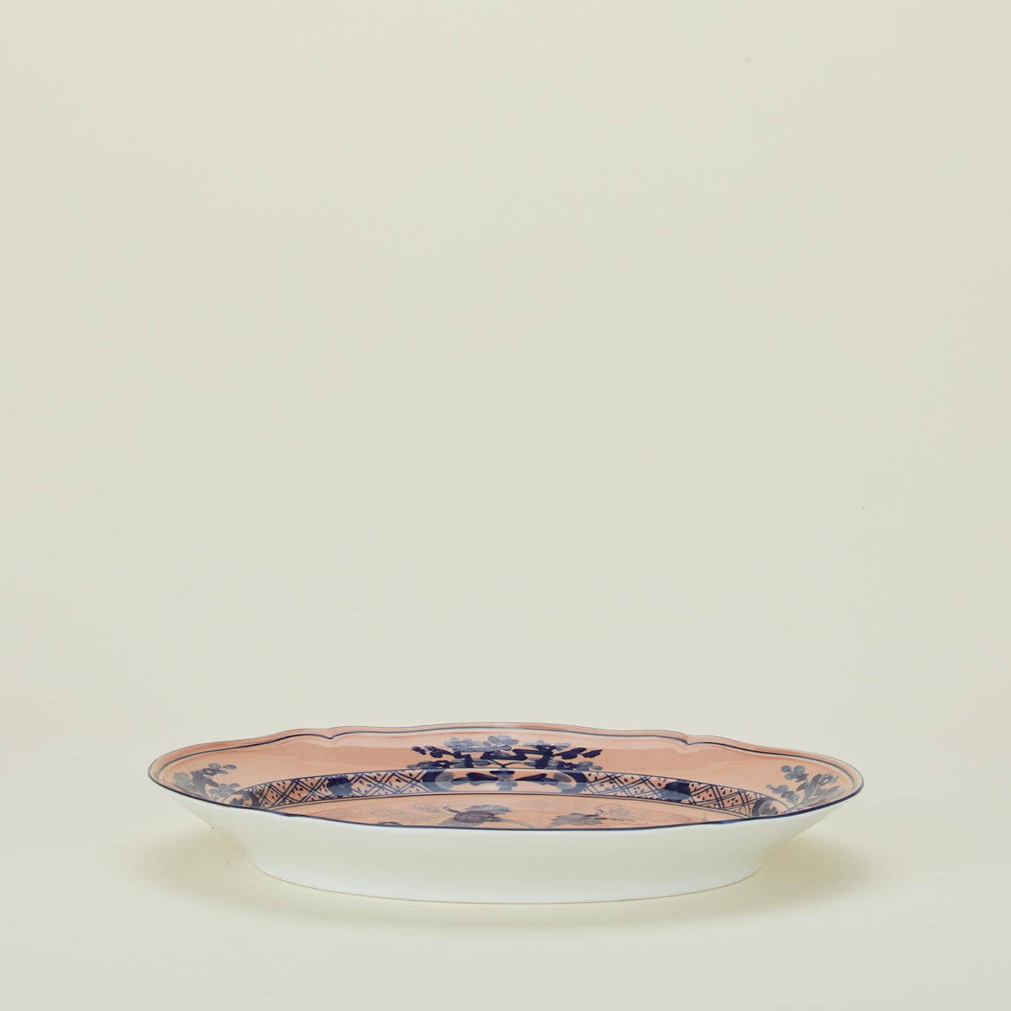 Ginori oval platter in cipria