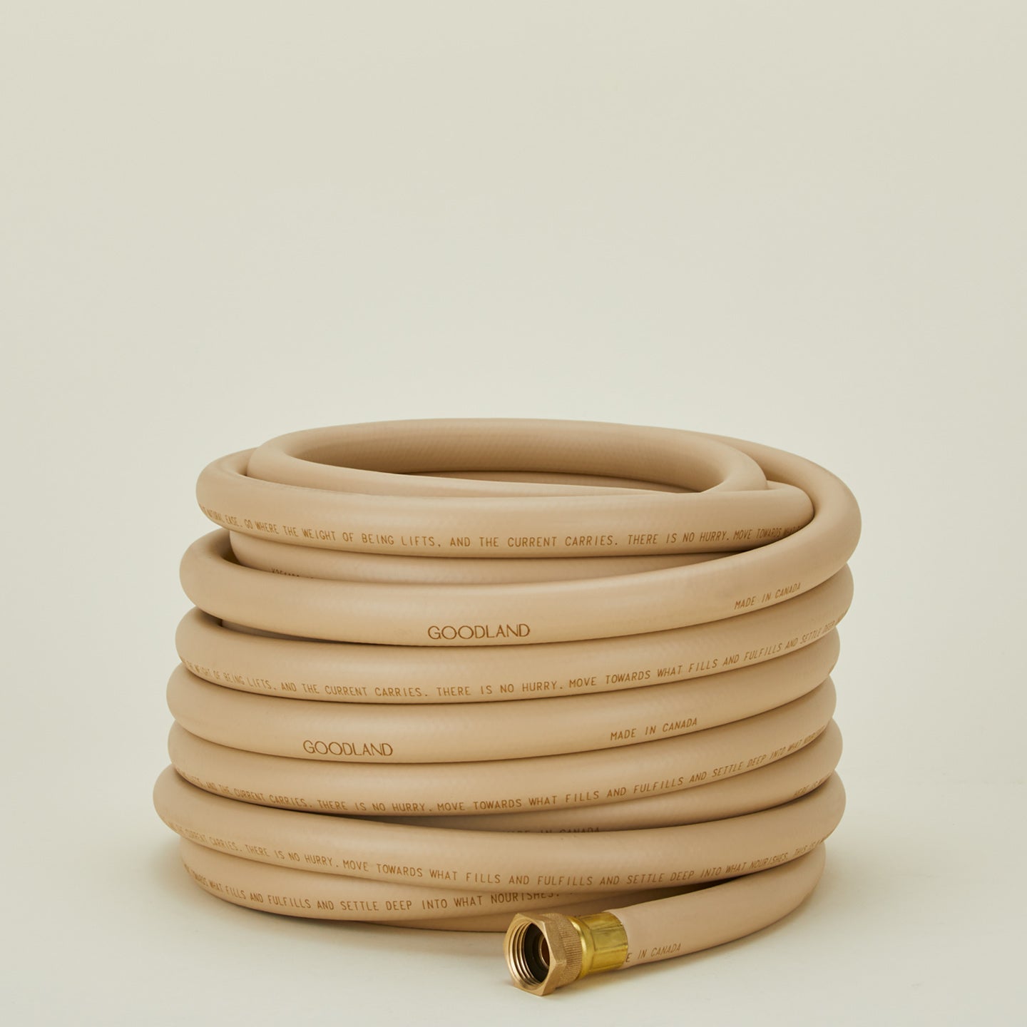Goodland everlasting garden hose in tan