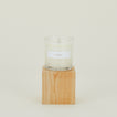 Hawkins Wellfleet Candle on wooden block